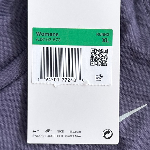 Nike Dri-Fit Women's Running Tank Top Purple/Plum XL NWT Activewear Athleisure - Picture 6 of 14